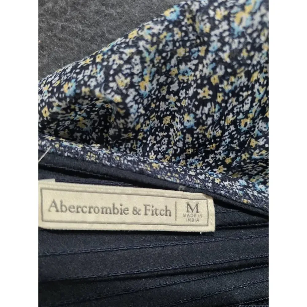 Abercrombie & Fitch Multi Floral Sundress Boho Midi Dress M A009358